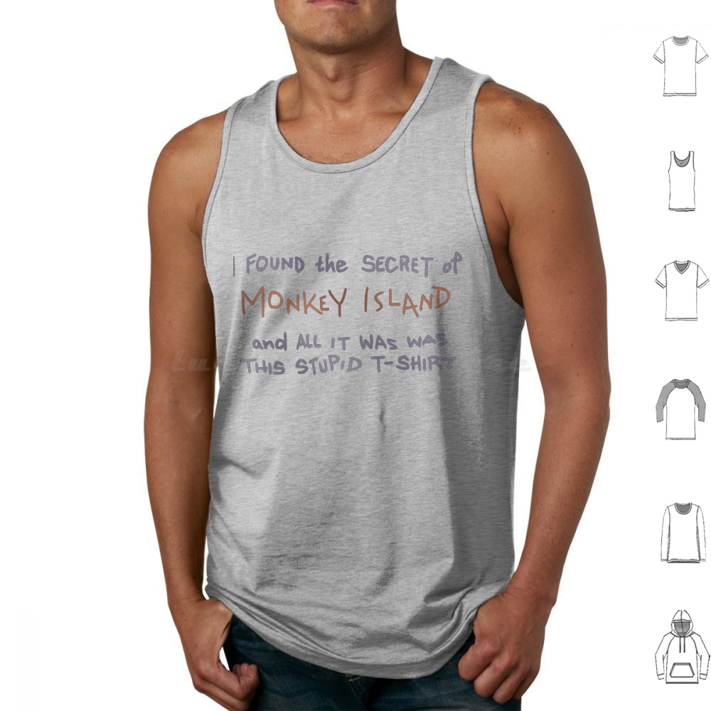 Retro Gaming Island - Saya Menemukan Rahasia Tank Top Pulau