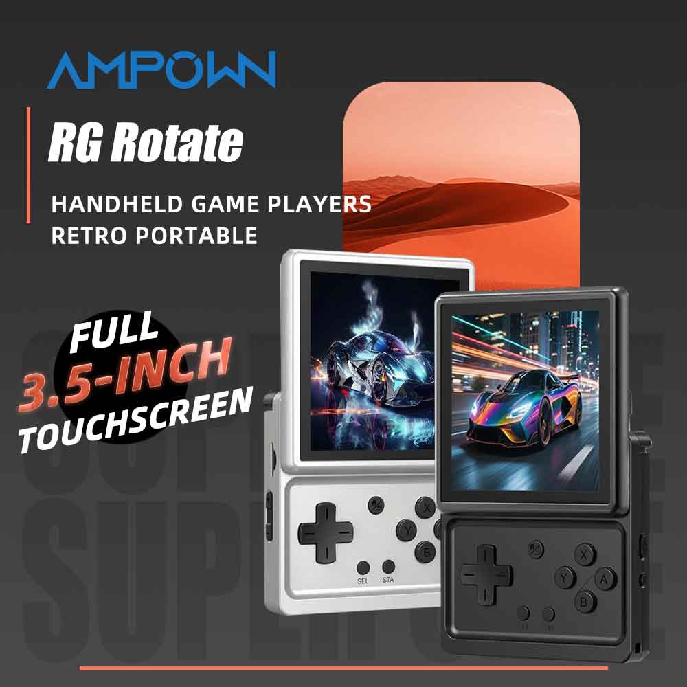 Retro Gaming Anbernic - ANBERNIC RG Rotate Konsol Game Genggam