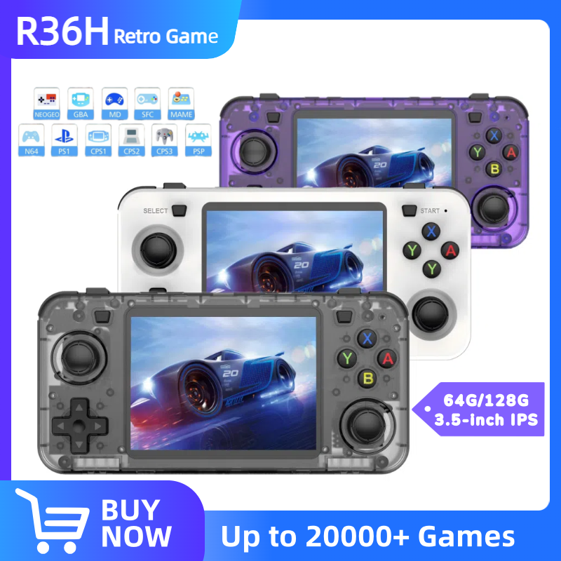 Retro Gaming Linux - Konsol Video Game Genggam Retro R36H