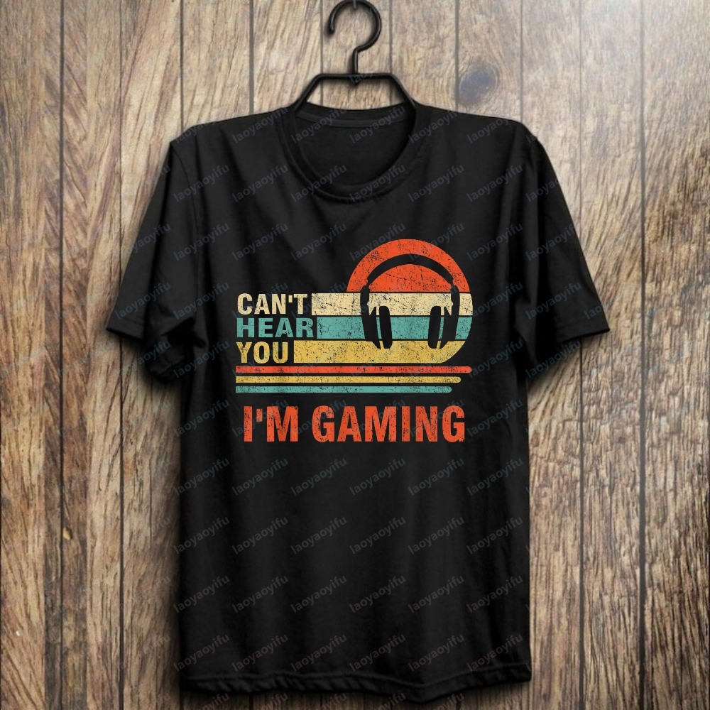Retro Gaming Headset - Hadiah Gamer Lucu Headset Tidak Bisa
