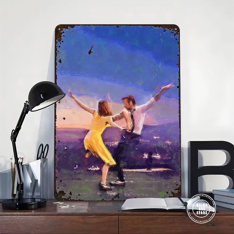 Poster Logam Tekstur 3D Lukisa - Retro Gaming Island ulasan dan harga
