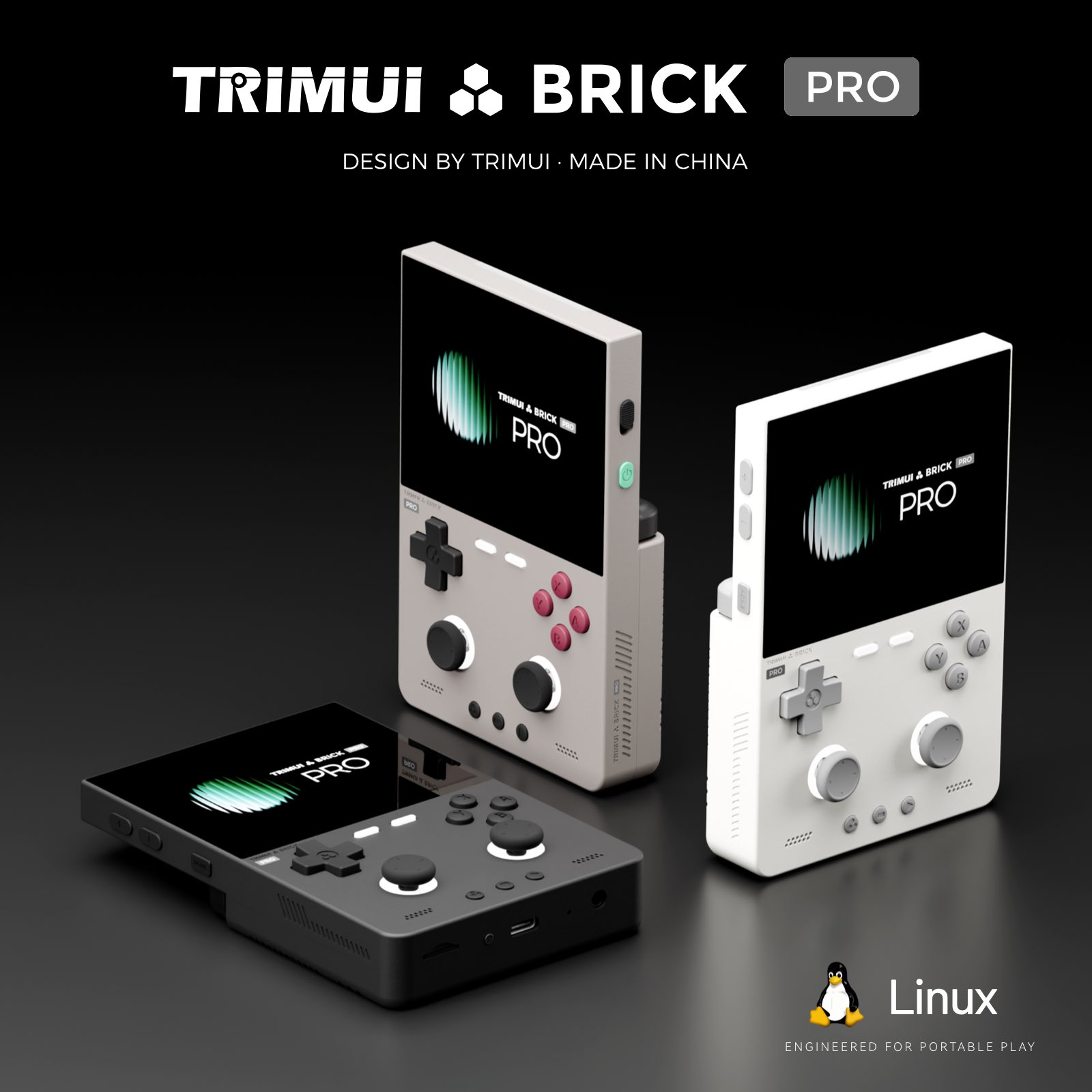 Konsol Game Genggam Retro TRIM - Retro Gaming Linux ulasan dan harga
