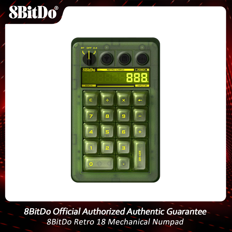 8BitDo Retro 18 Mechanical Num - Retro Gaming For Windows ulasan dan harga