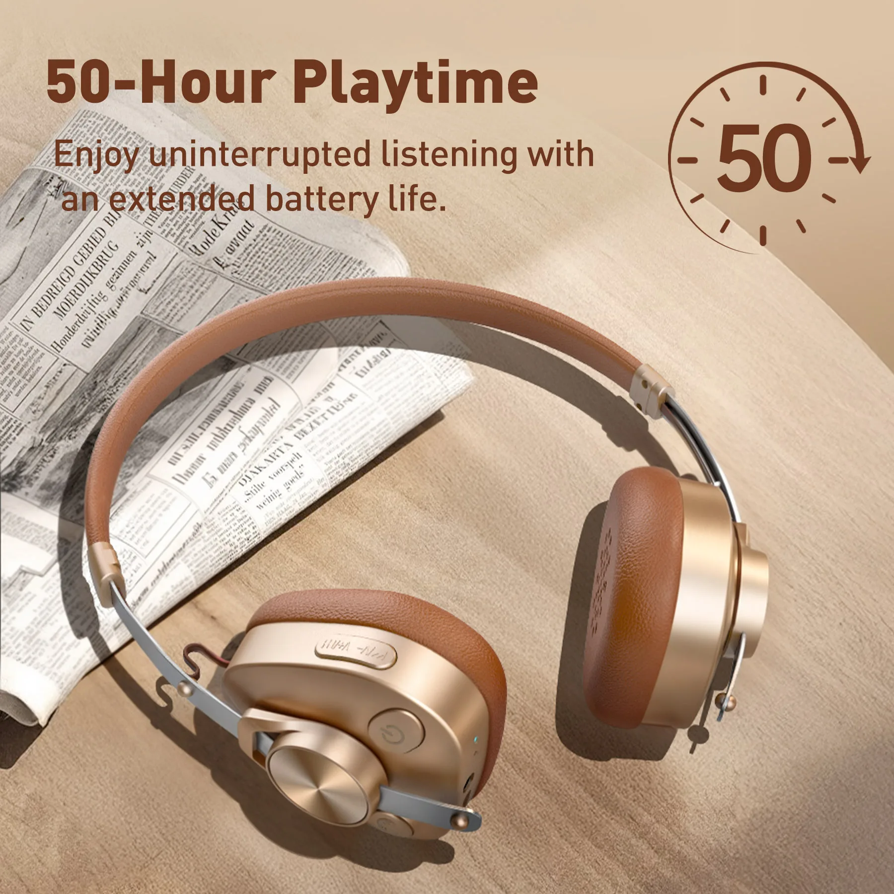 Oneodio F4 Headphone Bluetooth - Retro Gaming Headset ulasan dan harga