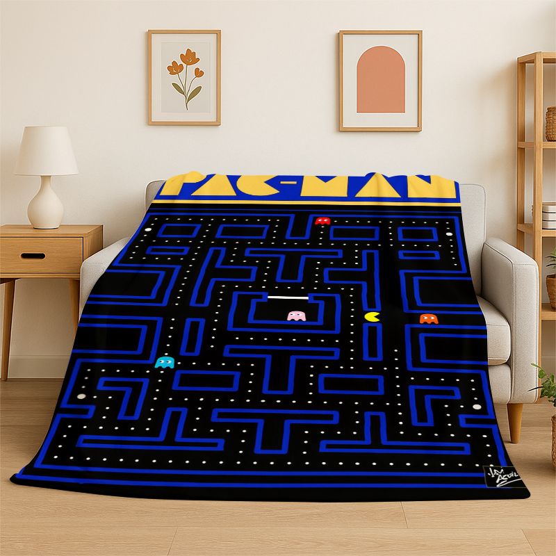 Selimut Flanel Lembut Permaina - Retro Gaming Lounge ulasan dan harga