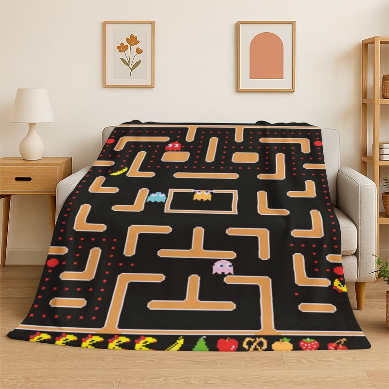 Selimut Flanel Lembut Permaina - Retro Gaming Lounge ulasan dan harga