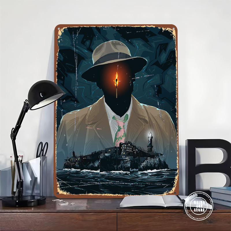 Poster Cetak Pulau, Seni Dindi - Retro Gaming Island ulasan dan harga