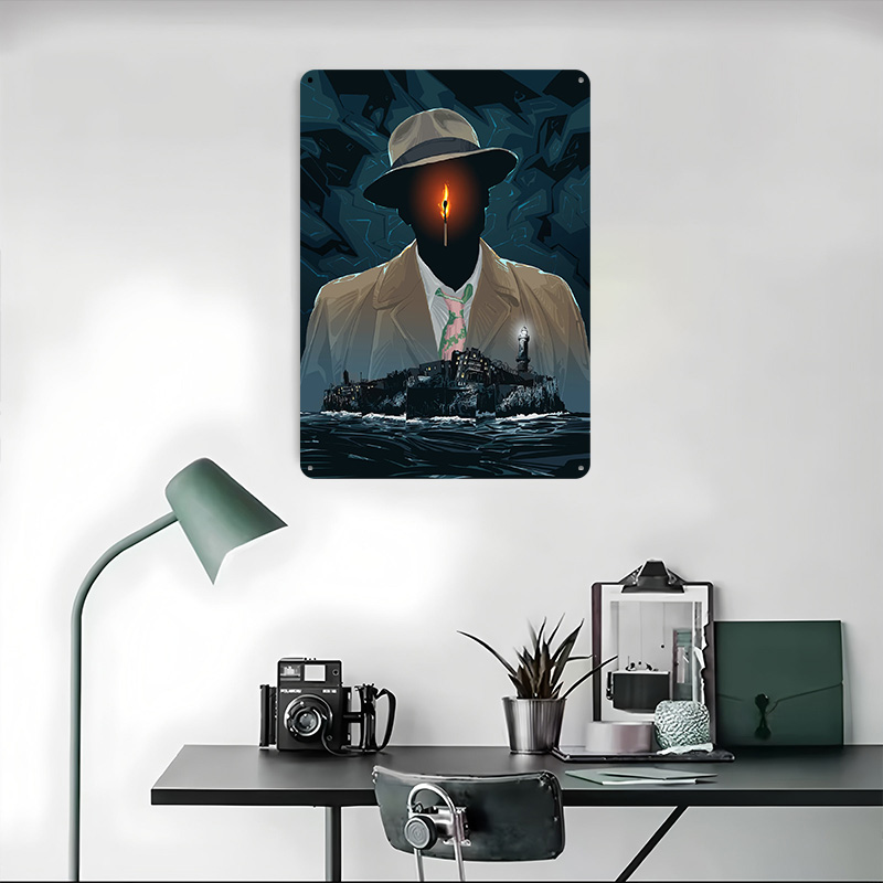 Poster Cetak Pulau, Seni Dindi - Retro Gaming Island ulasan dan harga