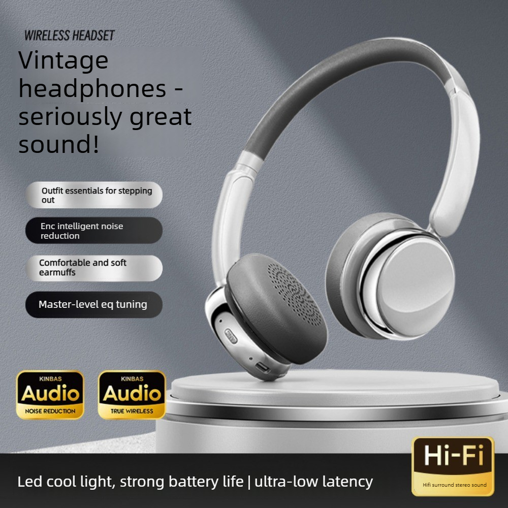 Headphone Retro Mead Color Blu - Retro Gaming Headset ulasan dan harga