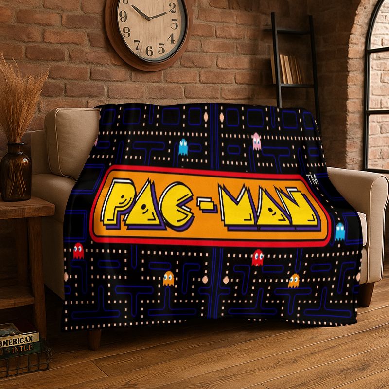Selimut Lembut Flanel Retro P- - Retro Gaming Lounge ulasan dan harga