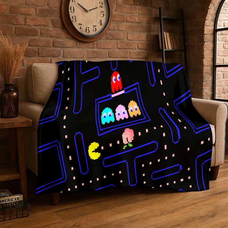 Selimut Lembut Flanel Retro P- - Retro Gaming Lounge ulasan dan harga