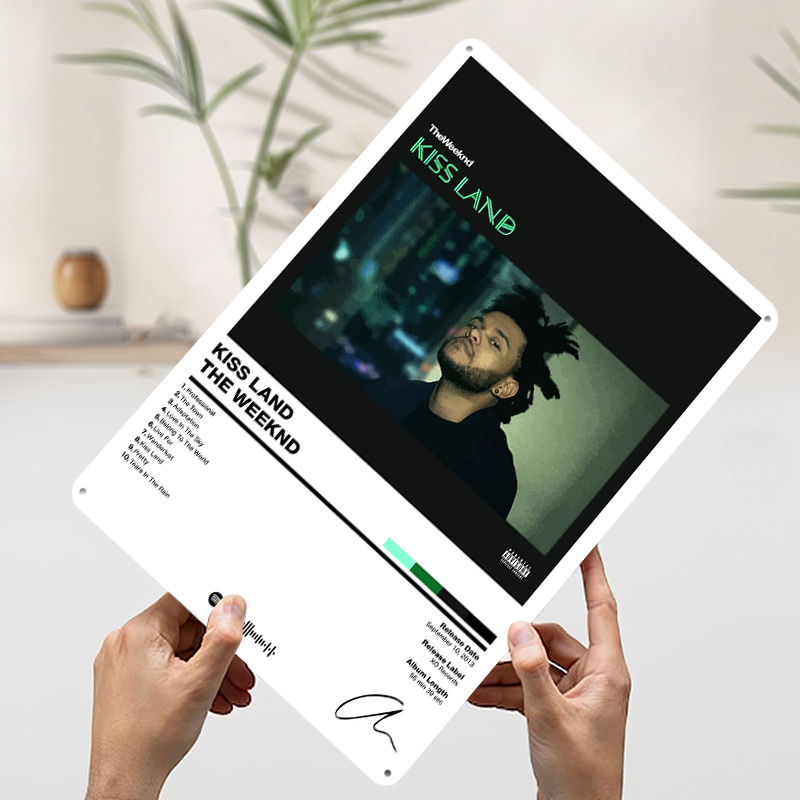 The Weeknd - Poster Tinplate K - Retro Gaming Island ulasan dan harga