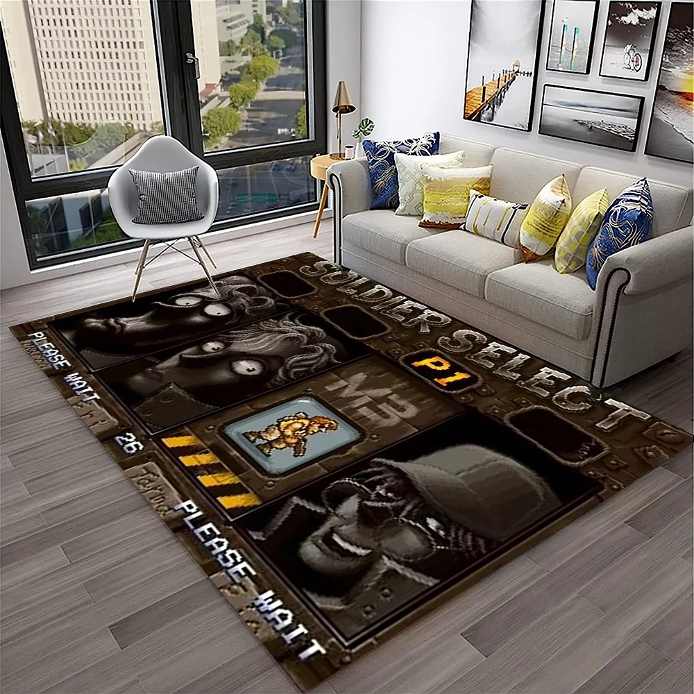 Karpet Kartun Gamer Siput Loga - Retro Gaming Lounge ulasan dan harga