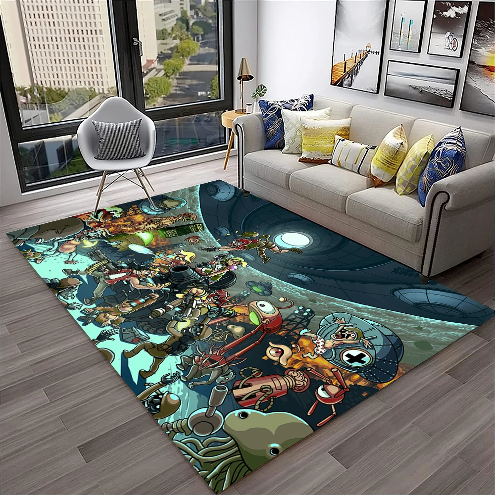Karpet Kartun Gamer Siput Loga - Retro Gaming Lounge ulasan dan harga