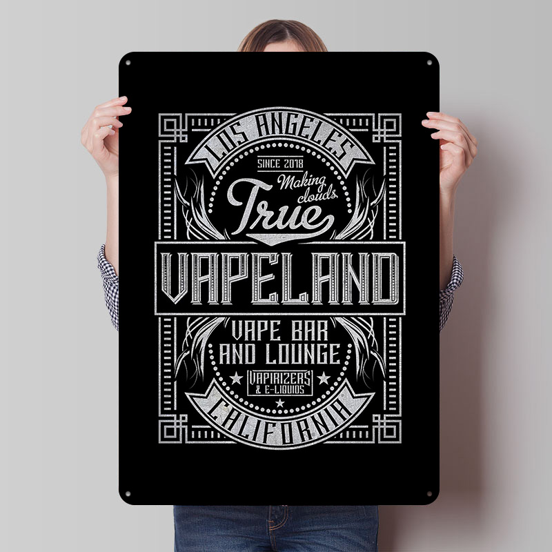 Poster Vape Land dari Plat Tim - Retro Gaming Island ulasan dan harga