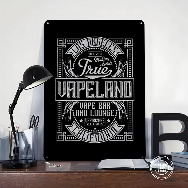 Poster Vape Land dari Plat Tim - Retro Gaming Island ulasan dan harga