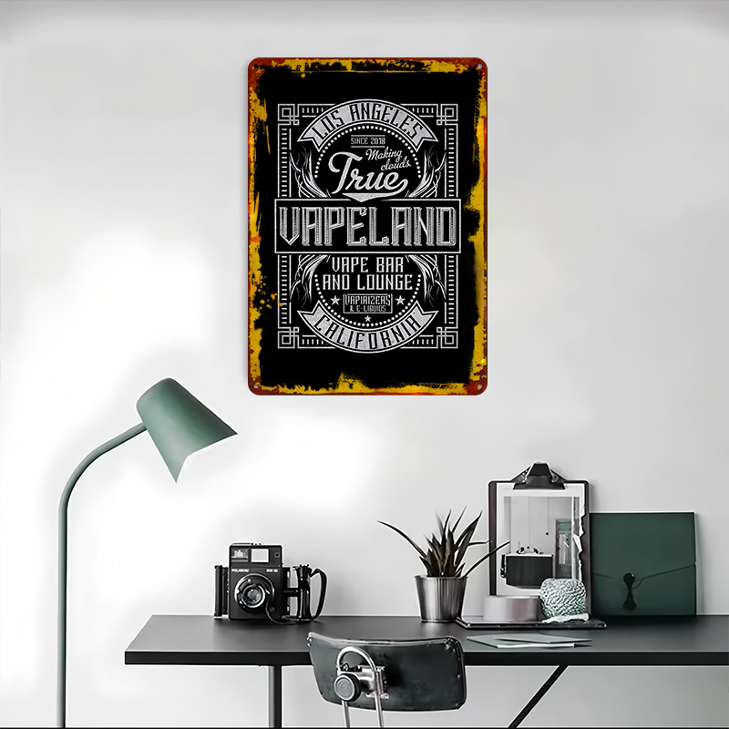 Poster Vape Land dari Plat Tim - Retro Gaming Island ulasan dan harga