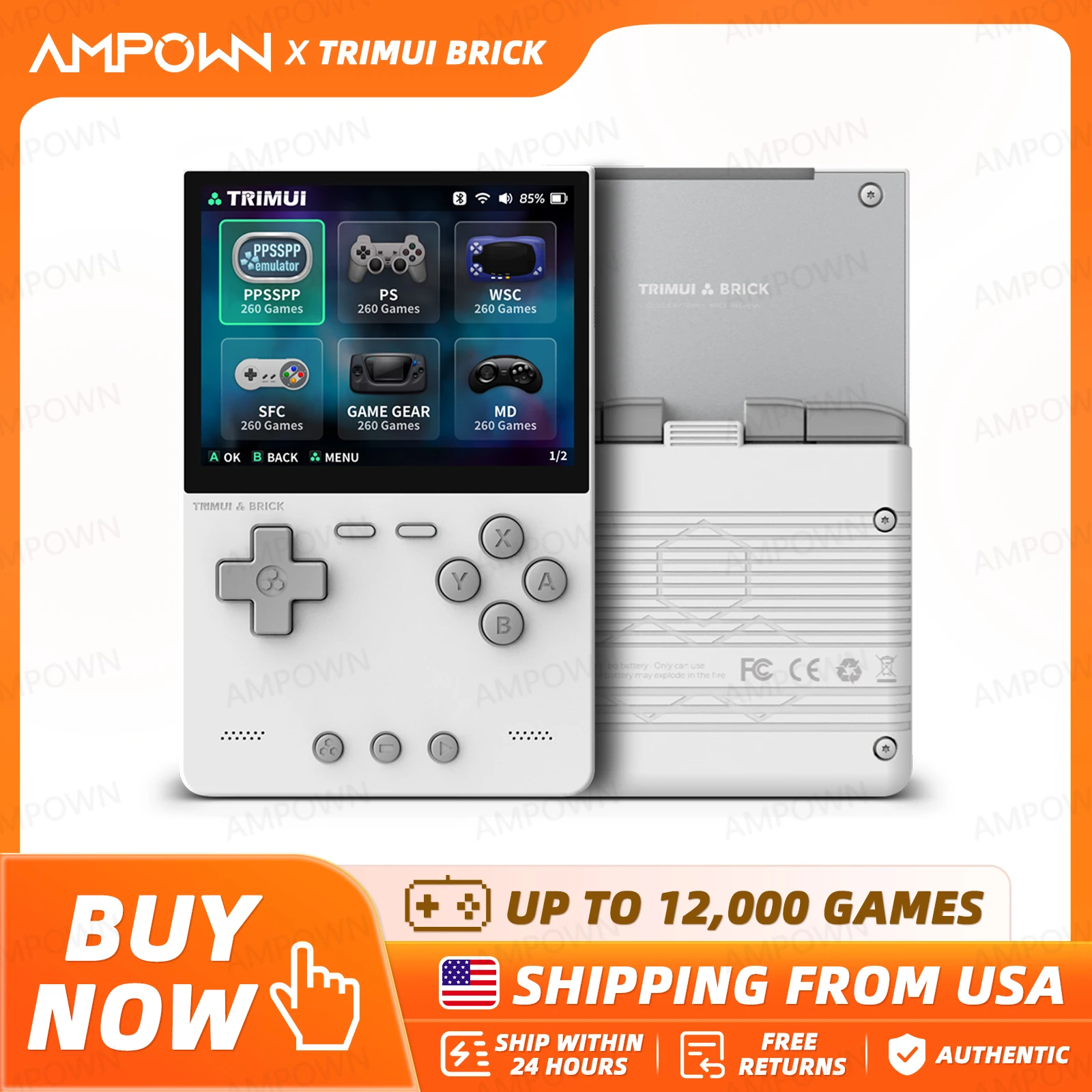 Konsol Game Genggam TRIMUI BRI - Retro Gaming Linux ulasan dan harga