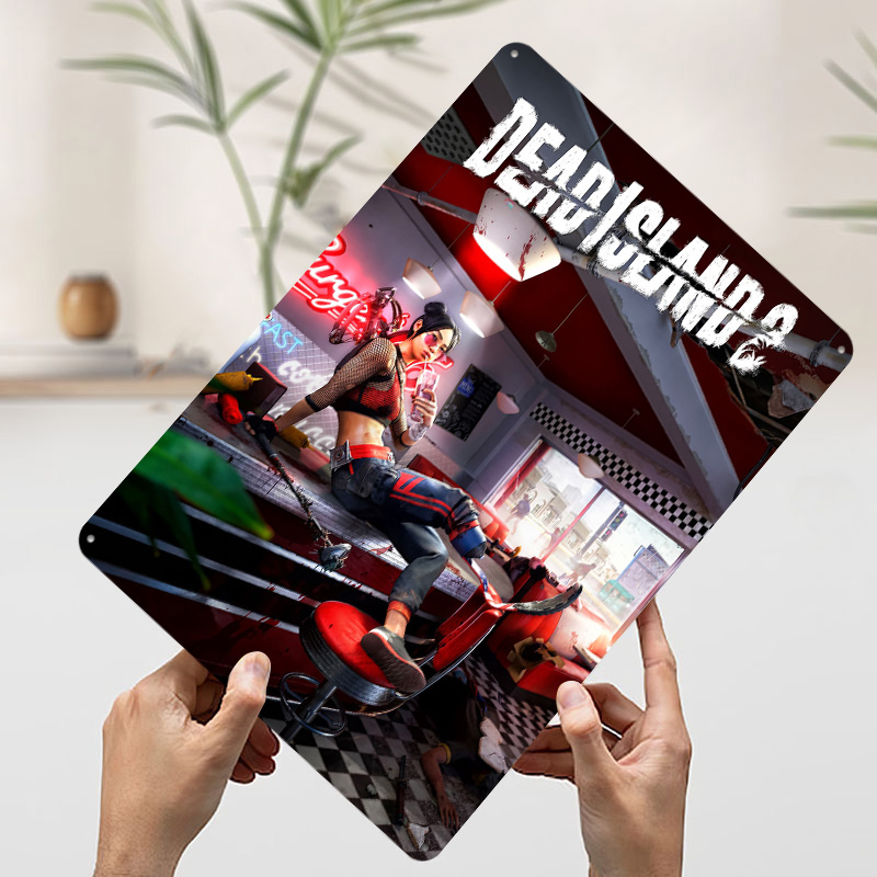 Poster Cetak Seni Game Dead Is - Retro Gaming Island ulasan dan harga