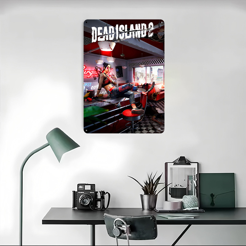 Poster Cetak Seni Game Dead Is - Retro Gaming Island ulasan dan harga