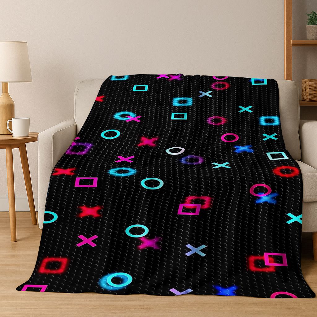 Selimut Flanel Pengontrol Game - Retro Gaming Lounge ulasan dan harga
