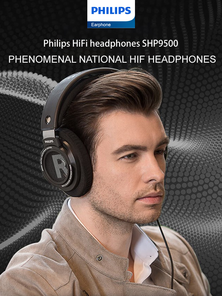 Philips SHP9500 Headphone Earp - Retro Gaming Headset ulasan dan harga