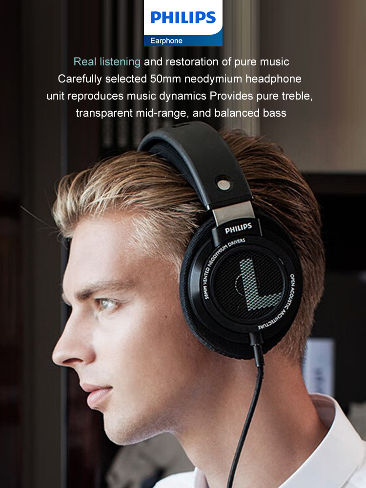 Philips SHP9500 Headphone Earp - Retro Gaming Headset ulasan dan harga