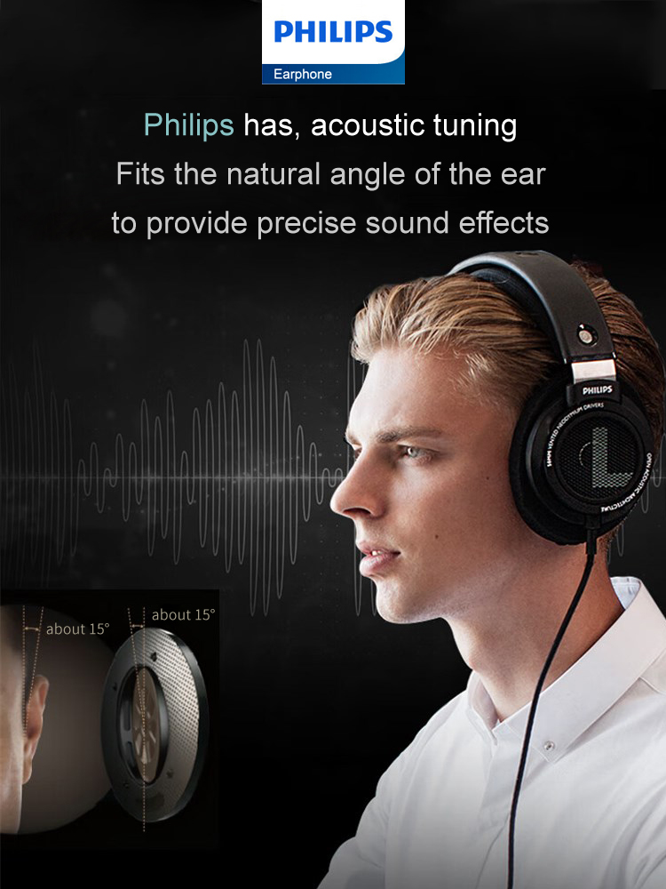 Philips SHP9500 Headphone Earp - Retro Gaming Headset ulasan dan harga
